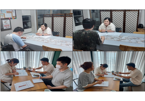 나라(NARA)2025년 인권지킴이단 6월 정기회의 및 이용자 인권상황점검 실시