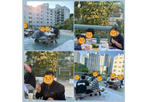 바람이 불어오는 곳, 그곳에서 고기파티