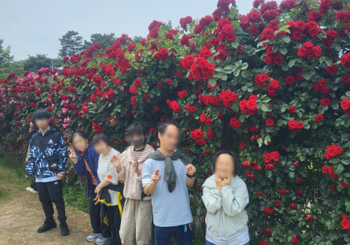 핑크 빛 향기에 물든 하루~