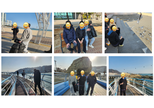 송도 해수욕장 나들이