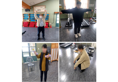 운동 프로그램 - 아령 이용 근력운동